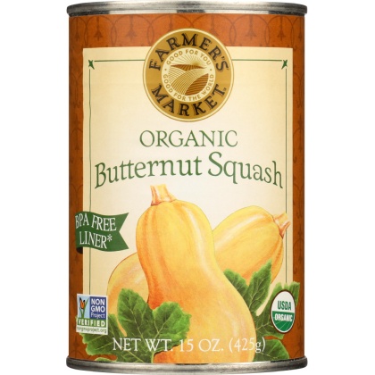 FARMER\'S MARKET: Organic Butternut Squash, 15 oz