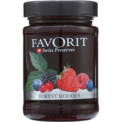 FAVORIT: Preserve Forest Berry, 12.3 oz