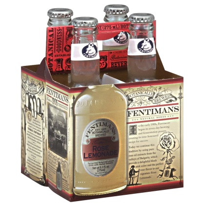 FENTIMANS: Rose Lemonade 4 Count, 37.2 oz