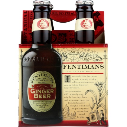 FENTIMANS: Traditional Ginger Beer 4 Count, 37.2 oz