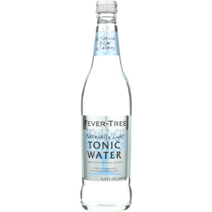 FEVER TREE: Soda Tonic Water Naturally Light, 16.9 fo