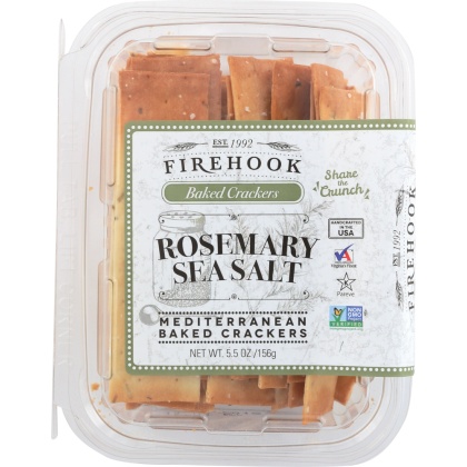 FIREHOOK: Rosemary Cracker Snack Box, 5.5 oz