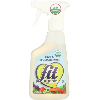 FIT ORGANIC: Fruit & Vegetable Wash Spray, 12 oz