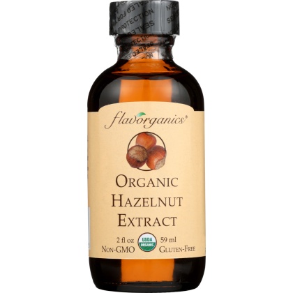 FLAVORGANICS: Extract Hazelnut Organic, 2 oz