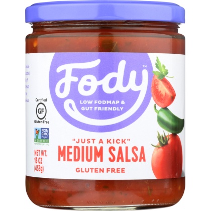 FODY FOOD CO: Salsa Medium Low Fodmap, 16 oz