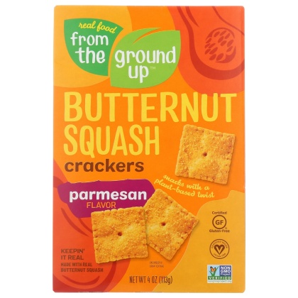 FROM THE GROUND UP: Butternut Squash Parmesan Crackers, 4 oz