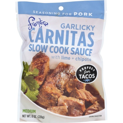 FRONTERA: Slow Cook Sauce Garlicky Carnitas, 8 oz