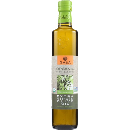 GAEA NORTH AMERICA: Organic Extra Virgin Olive Oil, 17 oz