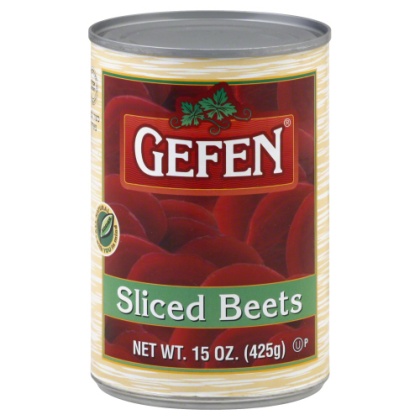 GEFEN: Sliced  Beets, 15 oz