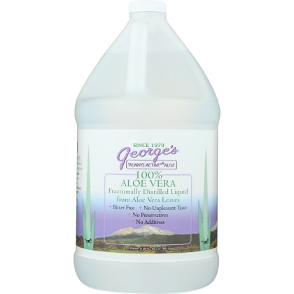 GEORGE\'S: Aloe Vera Liquid, 128 oz