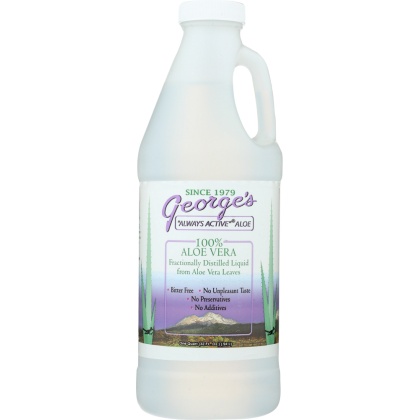 GEORGE\'S: Aloe Vera Liquid, 32 oz