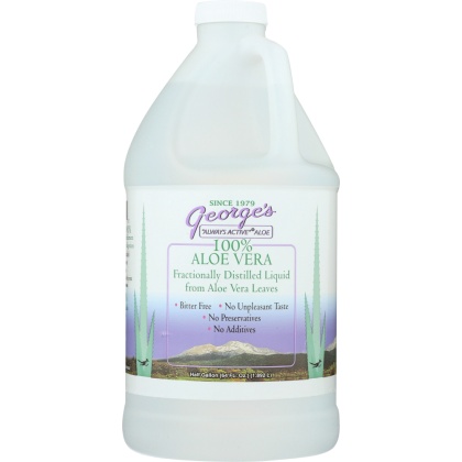 GEORGE\'S: Aloe Vera Liquid, 64 oz