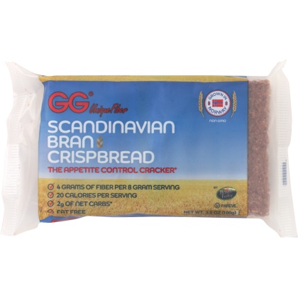 GG UNIQUE FIBER: Scandinavian Bran Crispbread, 3.5 oz