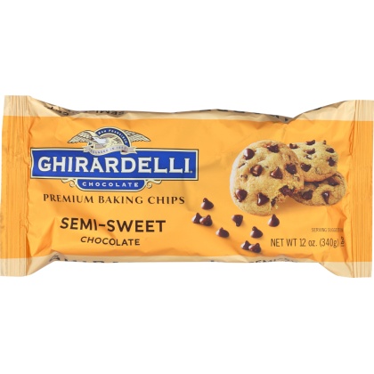 GHIRARDELLI: Chocolate Chip Semi Sweet, 12 oz