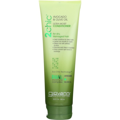 GIOVANNI COSMETICS: 2chic Ultra-Moist Conditioner Avocado & Olive Oil, 8.5 oz