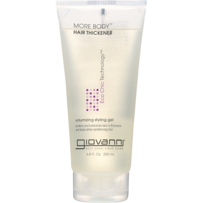 GIOVANNI COSMETICS: Volumizing Style Gel More Body Hair Gel, 6.8 oz