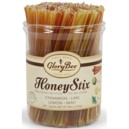 GLORY BEE: Honey Stix Multi-Flavor, 200 pc