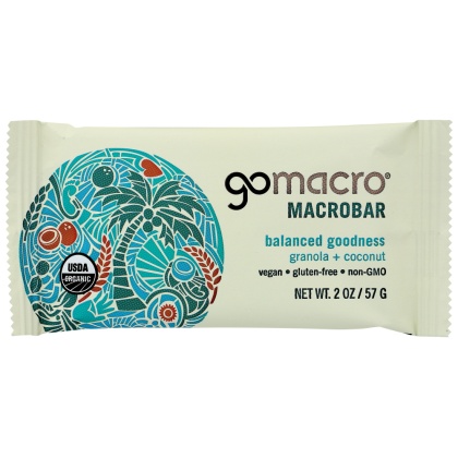 GOMACRO: Granola & Coconut Bar, 2 oz