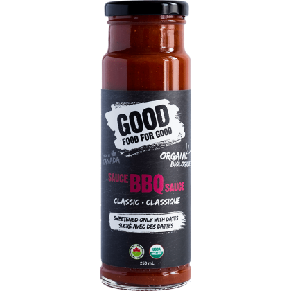 GOOD FOOD FOR GOOD: Classic BBQ Sauce, 9.5 oz