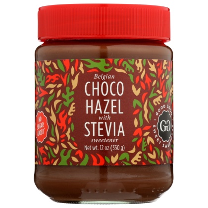 GOOD GOOD: Choco Hazel With Stevia Spread, 12 oz