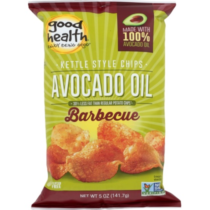 GOOD HEALTH: Kettle Chips Avocado Oil Barbecue, 5 oz