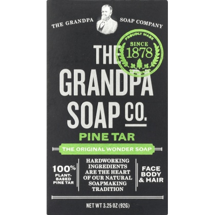 GRANDPA\'S: Wonder Pine Tar Soap, 3.25 oz