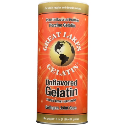 GREAT LAKES: Porcine Gelatin Collagen Joint Care Unflavored, 1 lb