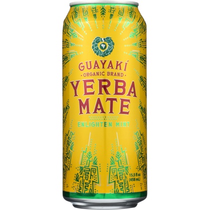 GUAYAKI: Organic Yerba Mate Enlighten Mint, 15.5 oz