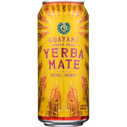 GUAYAKI: Organic Yerba Mate Revel Berry, 15.5 oz