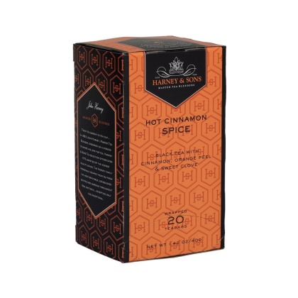 HARNEY & SONS: Hot Cinnamon Spice Tea, 20 bg