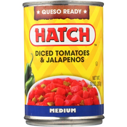 HATCH: Diced Tomatoes & Jalapenos, 10 oz