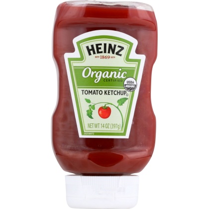 HEINZ: Organic Tomato Ketchup, 14 oz