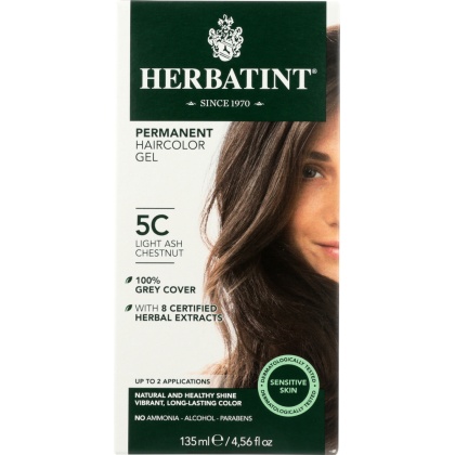 HERBATINT: Hair Color 5C Ash Chestnut Lite, 4.56 oz