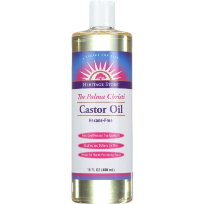 HERITAGE PRODUCTS: Castor Oil Hexane Free, 16 oz