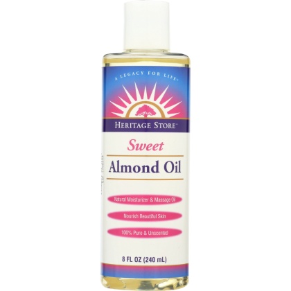 HERITAGE: Oil Sweet Almond, 8 oz