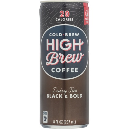 HIGH BREW: Coffee Dairy Free Black & Bold, 8 oz