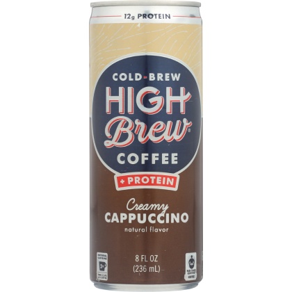 HIGH BREW: Creamy Cappuccino, 8 oz