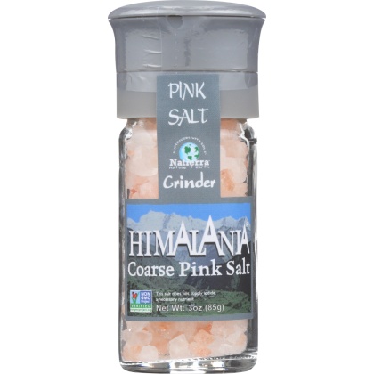 HIMALANIA: Himalayan Coarse Pink Salt Grinder, 3 oz