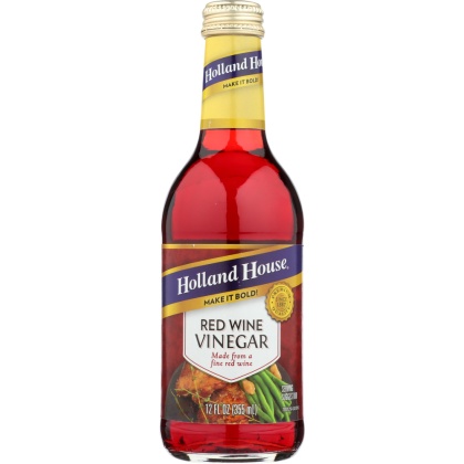 HOLLAND HOUSE: Vinegar Wine Red, 12 oz