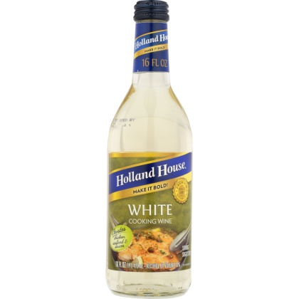 HOLLAND HOUSE: White Cooking Wine, 16 oz