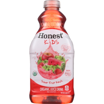 HONEST TEA: Organic Super Fruit Punch, 59 oz