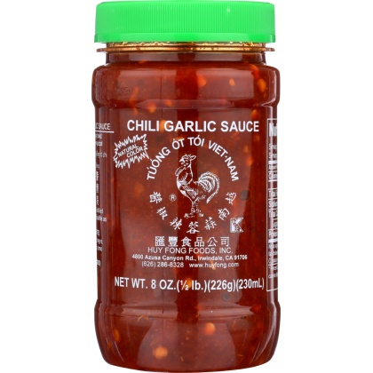 HUY FONG FOODS: Chili Garlic Sauce, 8 oz