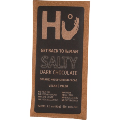 HU: Salty Dark Chocolate Bar, 2.1 oz