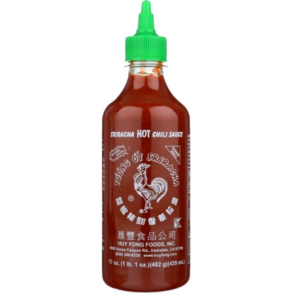 HUY FONG: Sriracha Hot Chili Sauce, 17 oz