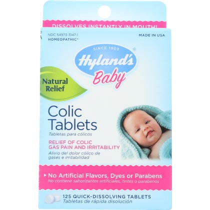 HYLAND\'S: Baby Colic Tablets, 125 Tablets