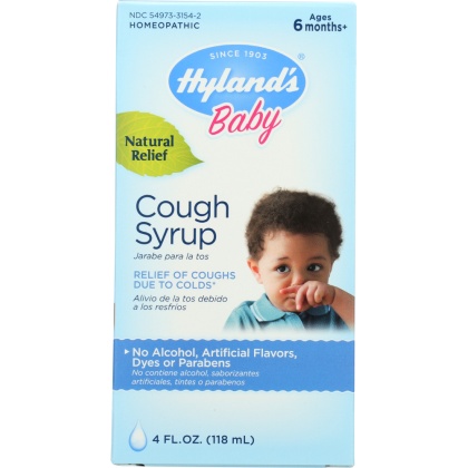 HYLAND\'S: Baby Cough Syrup, 4 oz