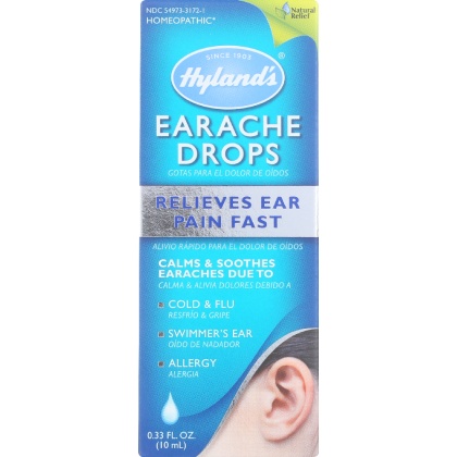 HYLAND\'S: Earache Drops, 0.33 oz