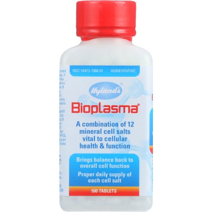 HYLAND\'S: Homeopathic Bioplasma, 500 Tablets