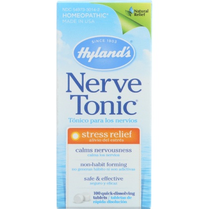 HYLAND\'S: Nerve Tonic Stress Relief, 100 Tablets