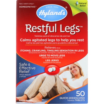 HYLAND\'S: Restful Legs, 50 Quick-Dissolving tablets